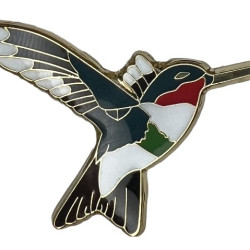 Hummingbird, Ruby-throated pin