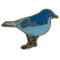 Bluebird, Mountain, enameled