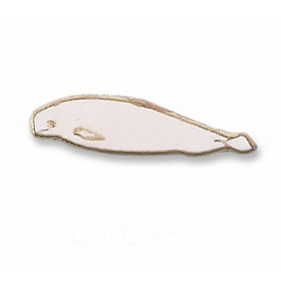 Whale, Beluga pin