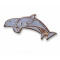 Dolphin, Bottlenose (2 breaching) pin