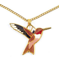 Hummingbird, Rufous Pendant